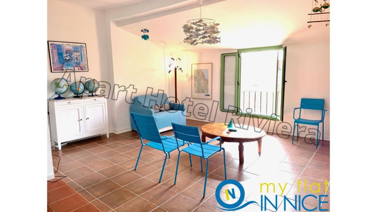 Aparthotel Riviera - Sea View - Amazing Large 3 Bedrooms With Sea View Ac - Old Town- Promenade Des Anglais Niza Exterior foto
