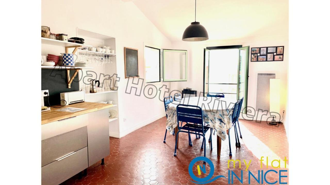 Aparthotel Riviera - Sea View - Amazing Large 3 Bedrooms With Sea View Ac - Old Town- Promenade Des Anglais Niza Exterior foto